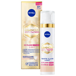 Nivea Cellular Luminous630 Anti-Taches CC Fluide 3en1 SPF30 40 ml