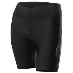 Short de vélo Löffler pour femmes - Noir - Respirant - Peau de chamois confortable