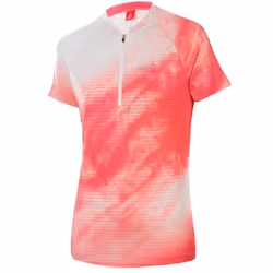 Löffler maillot de cyclisme HZ Cloudy dames polyester rouge/blanc