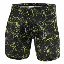 Sous-short vélo Löffler Blog-Style - Noir/Jaune fluo - Homme - Coupe ajustée - Respirant et séchage rapide