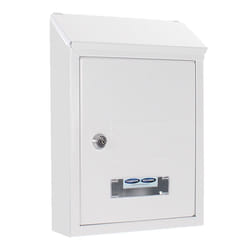 Rottner T02952 boîte aux lettres Blanc Boîte aux lettres encastrable Acier
