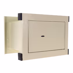 Rottner T02474, Coffre-fort mural, Beige, Clé, 9,96 L, Mur, 1 étagères