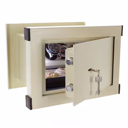 Rottner T02474 coffre-fort Coffre-fort mural 9,96 L Beige