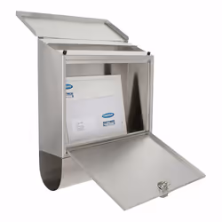 Rottner T03898 boîte aux lettres Acier inoxydable Boîte aux lettres encastrable