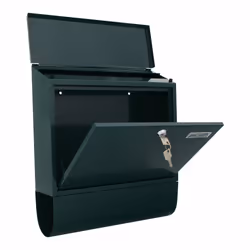Rottner T03960 boîte aux lettres Vert Boîte aux lettres encastrable Acier