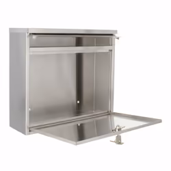 Rottner T00158 boîte aux lettres Acier inoxydable Boîte aux lettres encastrable