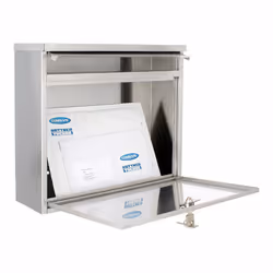 Rottner T00158 boîte aux lettres Acier inoxydable Boîte aux lettres encastrable