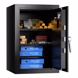 Rottner T04659 coffre-fort Coffre-fort indépendant 77 L Noir