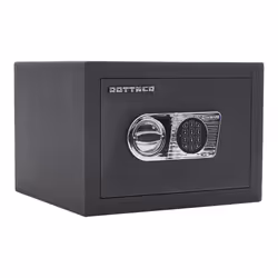 Rottner T04677, Coffre-fort indépendant, Noir, Électronique, 21 L, A poser/à emmurer, 1 étagères