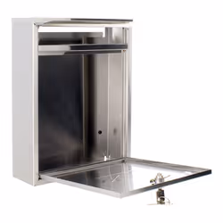 Rottner T04701 boîte aux lettres Acier inoxydable Boîte aux lettres encastrable