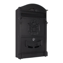 Rottner T05375 boîte aux lettres Noir Boîte aux lettres encastrable Acier