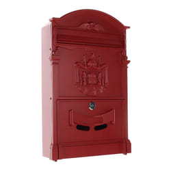 Rottner T05376 boîte aux lettres Rouge Boîte aux lettres encastrable Acier