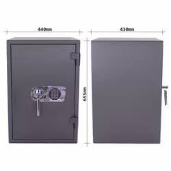 Rottner T05665 coffre-fort Coffre-fort à poser 62,68 L Acier Gris