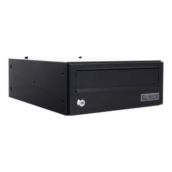 Rottner T05830 boîte aux lettres Noir Boîte aux lettres encastrable Acier