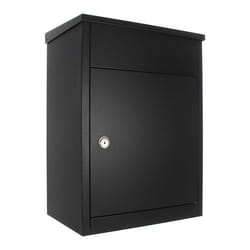 Rottner T05967 boîte aux lettres Noir Boîte aux lettres encastrable Acier