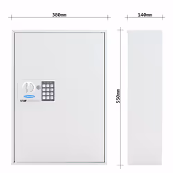 Rottner T06023 armoire et support à clé Métal Gris clair - Vue supplémentaire 4