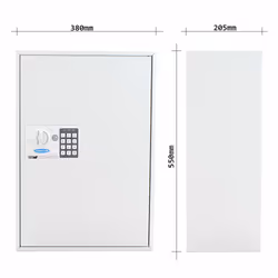 Rottner T06025 armoire et support à clé Métal Gris clair - Vue supplémentaire 4