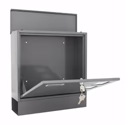 Rottner T06049 boîte aux lettres Gris Boîte aux lettres encastrable