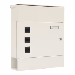 Rottner T06341, Mural, Acier, Blanc, Monochromatique, 361 mm, 110 mm