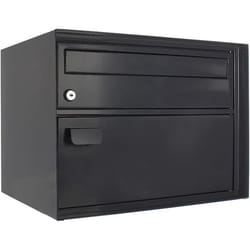 Boîte aux lettres - Rottner - Enzian - Noir-gris - Acier - Serrure à cylindre et clic