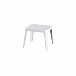 Table enfant daddy, en résine. Dimensions 50 x 42 x 45 cm. Existe en 2 coloris.