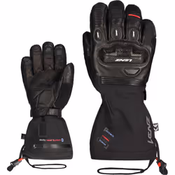 Lenz Touring Glove Gants chauffants, noir, taille XS pour Hommes