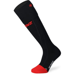 Lenz Heat Sock 6.1 Toe Cap Compression Chaussettes chauffantes, noir-rouge, taille 35 - 38 pour Hommes