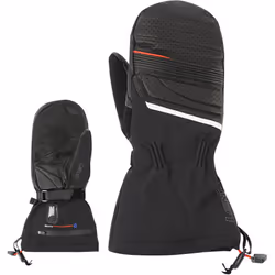 Lenz 6.0 Finger Cap Unisex Gant thermique, noir, taille S