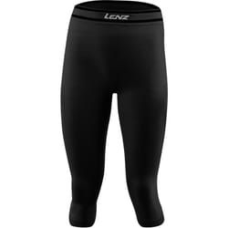 Lenz 6.0 Merino 3/4 Pantalon fonctionnel Lady, noir, taille M pour Femmes
