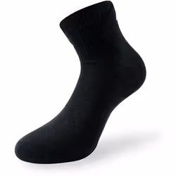 Lenz Performance Quarter Tech Chaussettes, noir, taille 39 - 42 pour Hommes