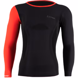 Lenz 6.0 Merino Crew Neck Chemise fonctionnelle, noir, taille XL pour Hommes