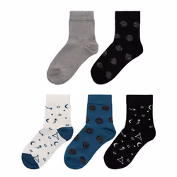 Lot de 5 paires de chaussettes femme Lenz