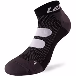Lenz 5.0 Short Chaussettes de compression, noir-gris, taille 45 - 47 pour Hommes
