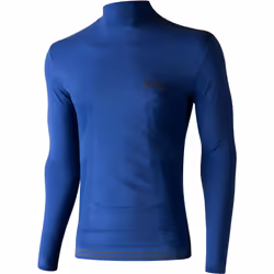 Lenz 6.0 Merino Turtle Neck Chemise Longsleeve, bleu, taille L pour Hommes