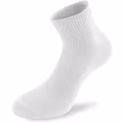 Lenz Performance Quarter Tech Chaussettes, blanc, taille 43 - 46 pour Hommes