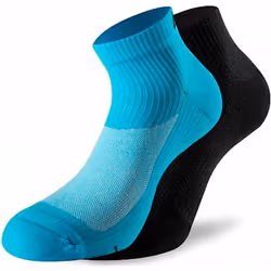 Lenz 3.0 Running Chaussettes, noir-vert, taille 45 - 47 pour Hommes
