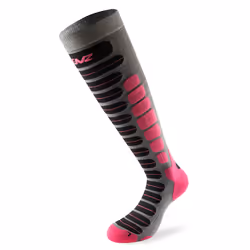 Lenz Skiing 2.0 Chaussettes, noir-rose, taille 39 - 41 pour Hommes