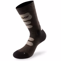 Lenz Trekking 8.0 Chaussettes, brun, taille 42 - 44 pour Hommes