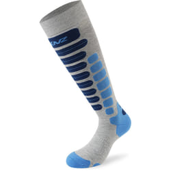 Lenz Skiing 2.0 Chaussettes, gris-bleu, taille 35 - 38 pour Hommes