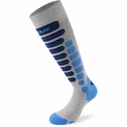 Lenz Skiing 2.0 Chaussettes, gris-bleu, taille 42 - 44 pour Hommes
