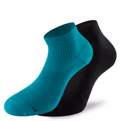 Lenz 3.0 Running Chaussettes, noir-jaune, taille 42 - 44 pour Hommes