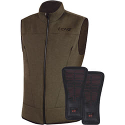 Lenz Heat Vest 2.0 Gilet chauffant, brun, taille XL pour Hommes