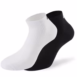 Lenz 3.0 Running Chaussettes, noir-blanc, taille 39 - 41 pour Hommes