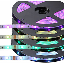 Globo - Bande led rgb Télécommande Changeur de couleur Fixable Connexion d'angle l 3 m