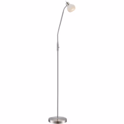 Caractéristiques principales : Découvrez la lampe de sol élégante de la marque Globo, présentée dans une belle couleur nickel ...