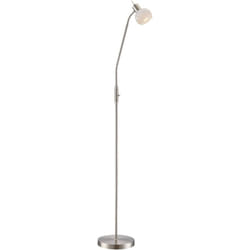 Globo - lampadaire - Elliott - nickel - métal - lampe de lecture