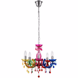 Description générale Ce lustre au design élégant promet une lumière rayonnante et constitue une véritable œuvre d'art qui app ...