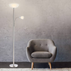 GLOBO Lampadaire LED BLADE Chrome 58931