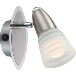 Spot mural orientable Applique led Lampe de chambre à coucher Lampe de lecture Applique murale, 5W 470lm blanc chaud, l x h 9 x 14,5 cm