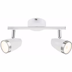 Description Élégant spot de plafond pour le salon. Cette lampe est mobile et peut être positionnée en conséquence autour de v ...